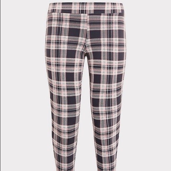 Torrid 2X Retro Plaid Premium Leggings - Picture 2 of 10